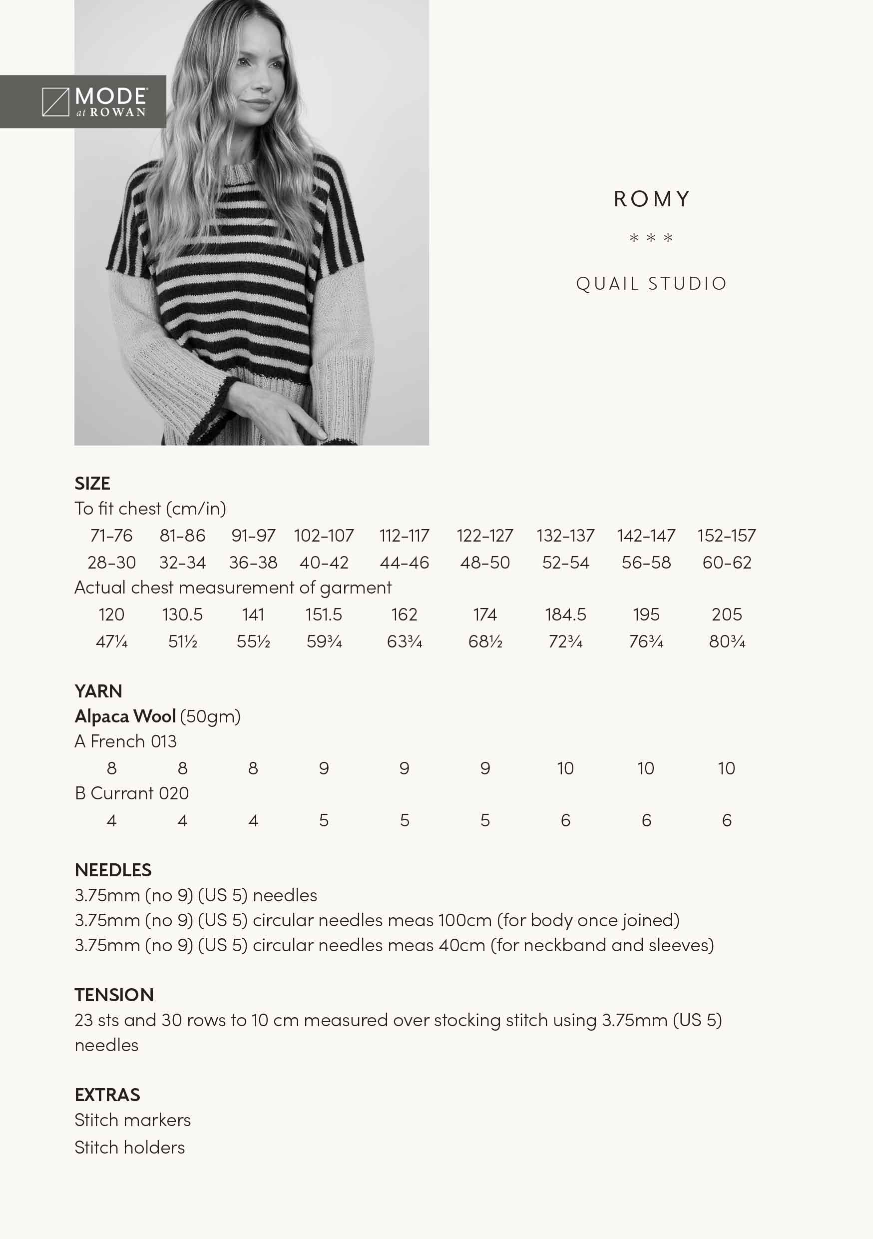 Romy in Mode Alpaca Wool - Digital Version MIP66-M - Image 2