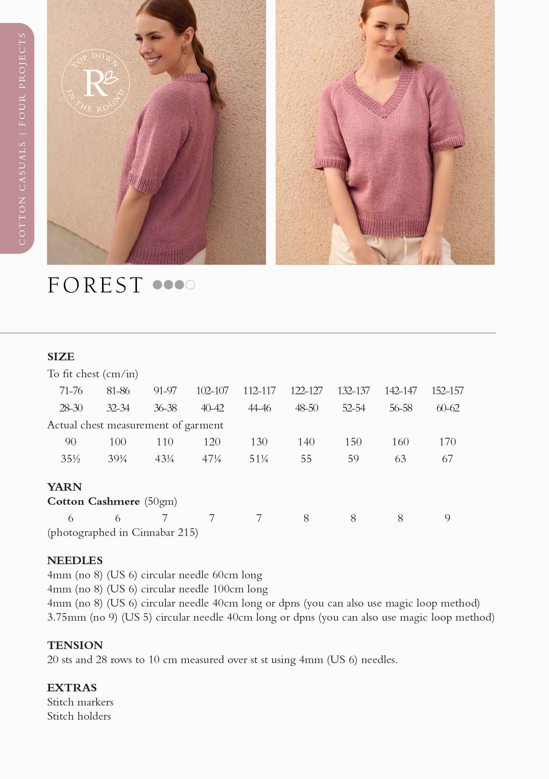 Rowan 4 Projects Cotton Casuals by Quail Studio - Image 9