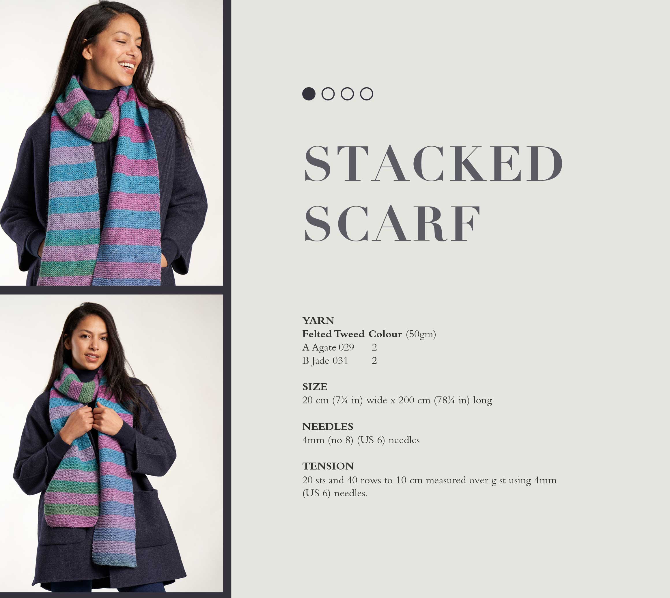 Rowan - Kaffe's Wrap Trio - Digital eBook - Image 8