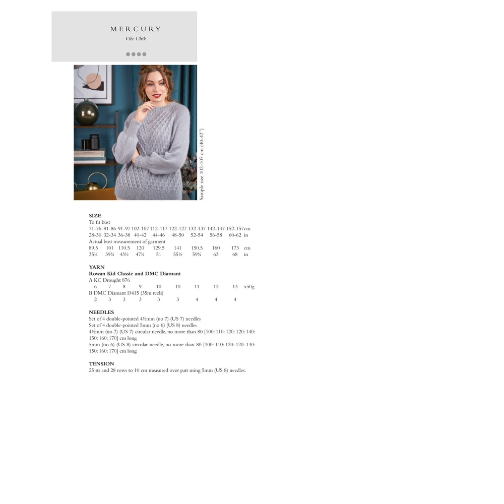 Rowan Knitting & Crochet Magazine 70 - Platinum 70th Edition - Image 22