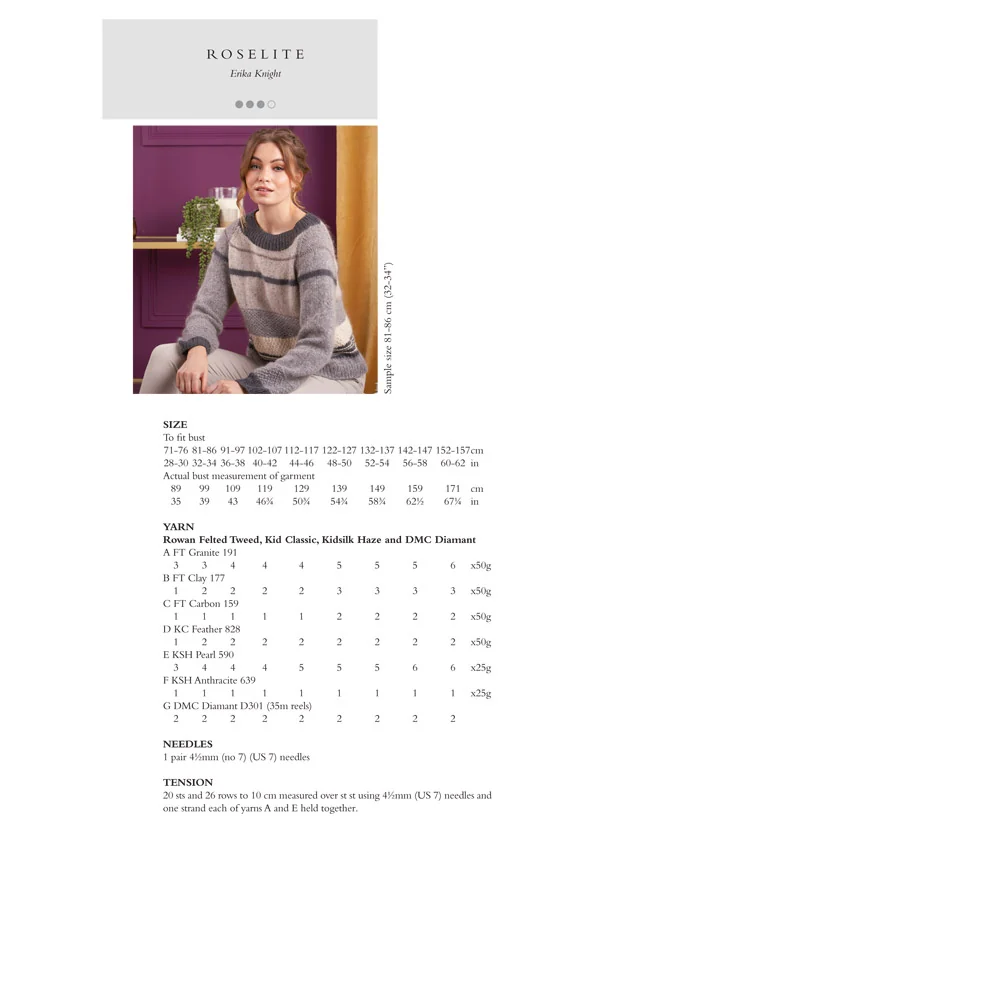 Rowan Knitting & Crochet Magazine 70 - Platinum 70th Edition - Image 3