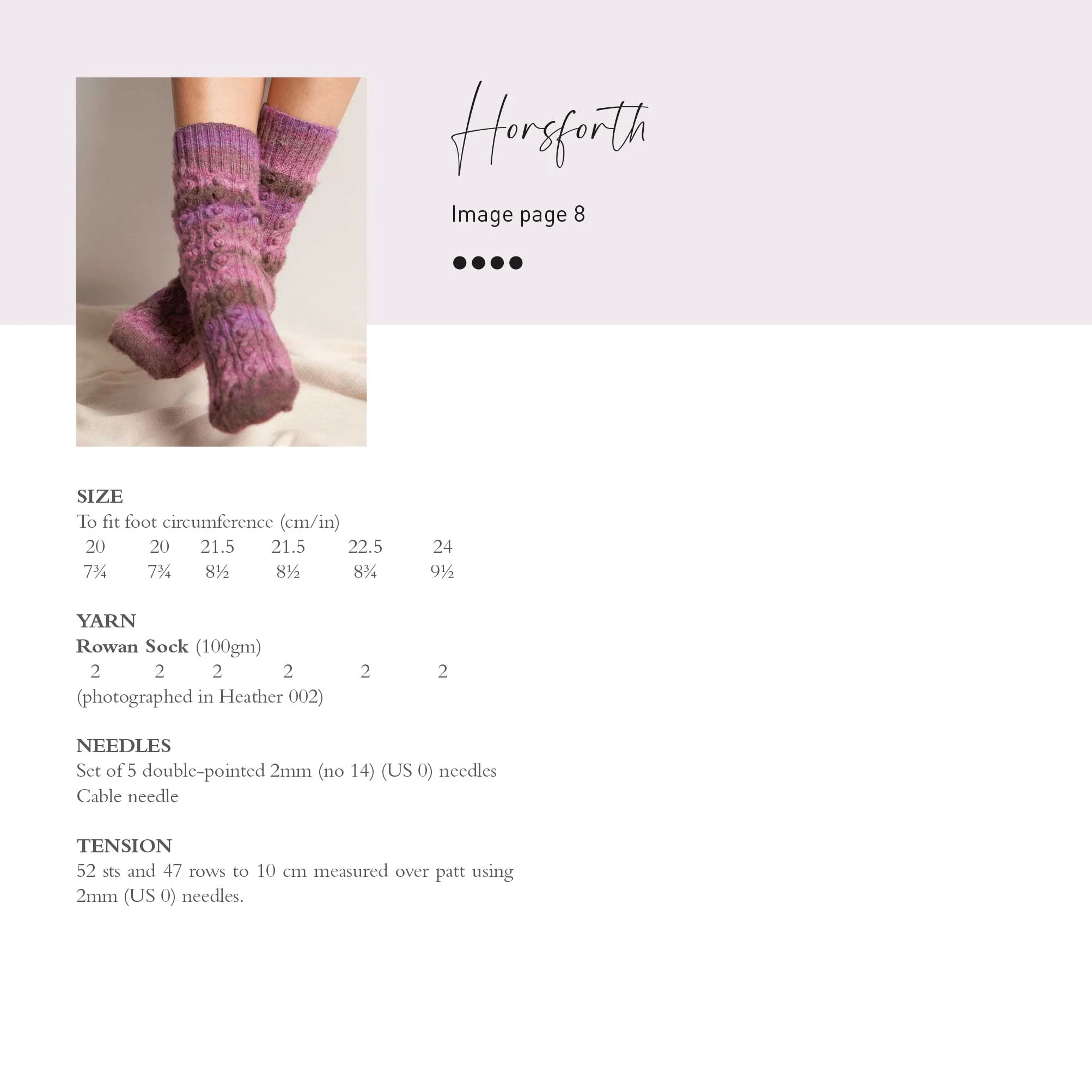 Rowan Sock Collection - Image 4