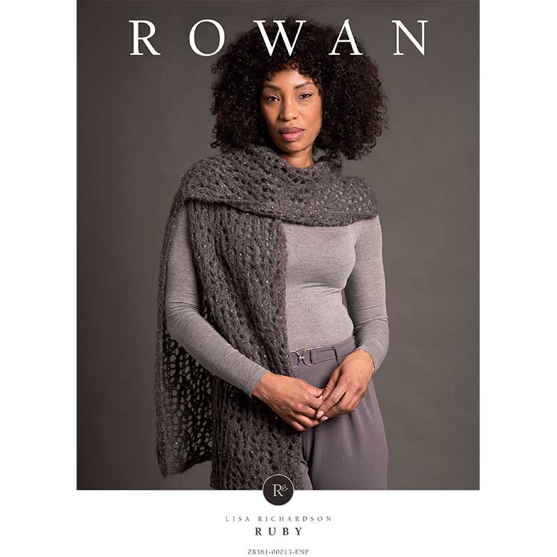 Ruby Scarf in Rowan Alpaca Sparkle - Digital Version zb381-00013