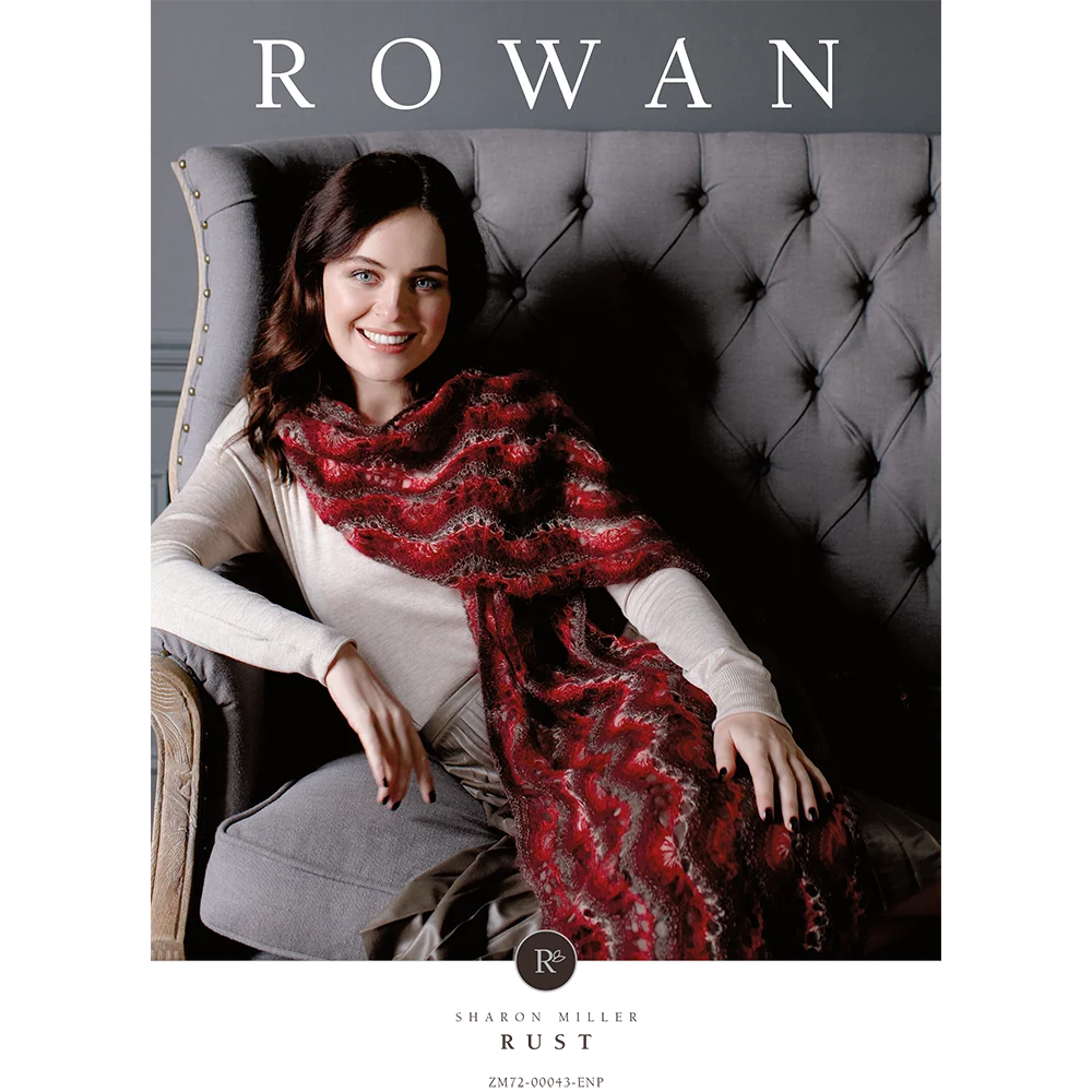 Rust Shawl in Rowan Kidsilk Haze - Digital Version ZM64-00043