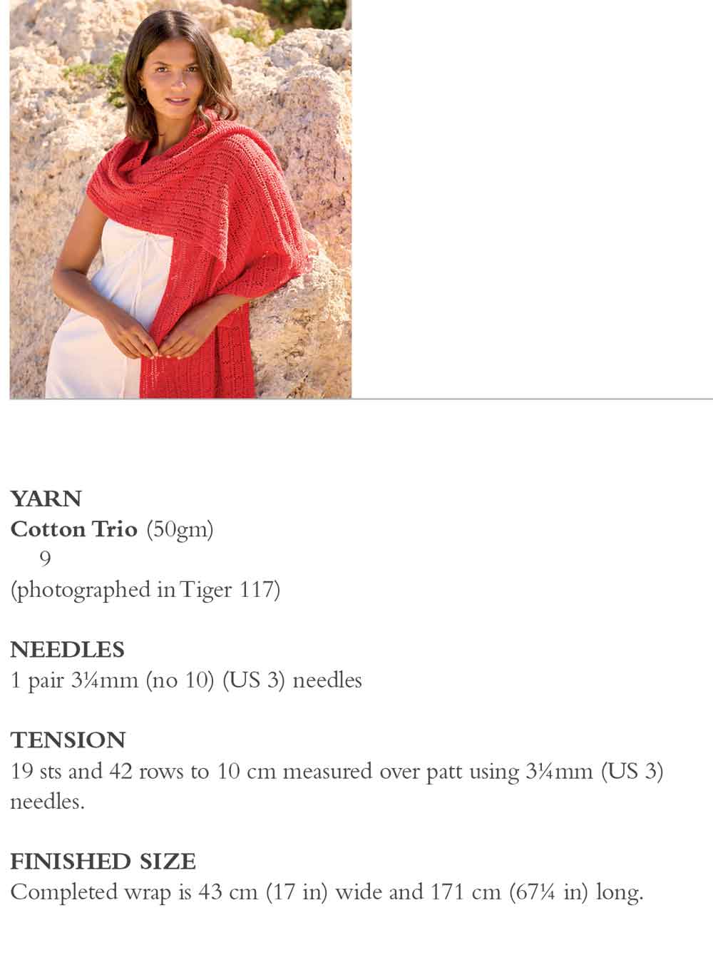 Rye in Rowan Cotton Trio - Digital Version ZB373-00007 - Image 2