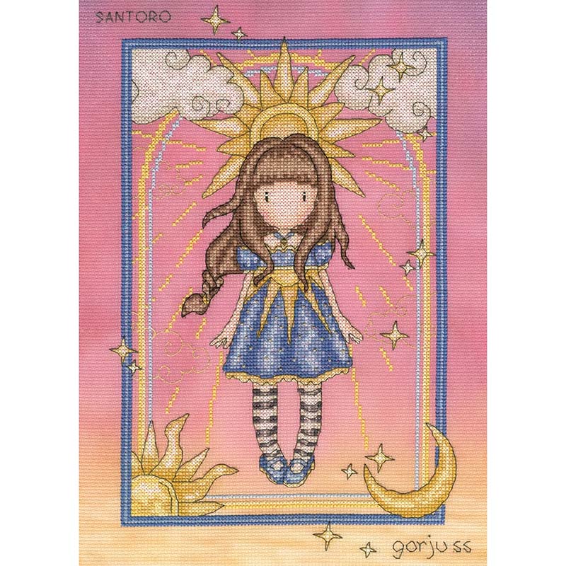 Santoro London Gorjuss: Ray of Light- Bothy Threads Cross Stitch Kit