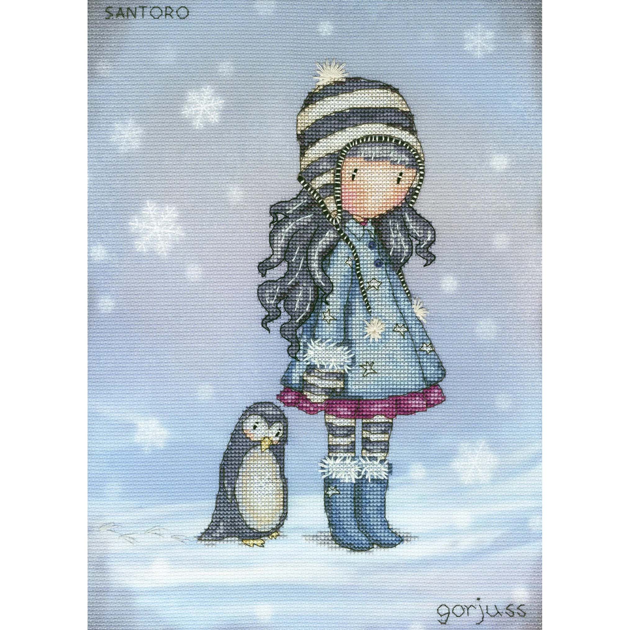 Santoro London Gorjuss: Bizzard - Bothy Threads Cross Stitch Kit