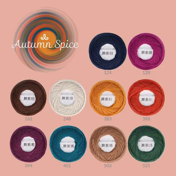 Scheepjes Candy Floss Colour Pack - Autumn Spice - Image 3