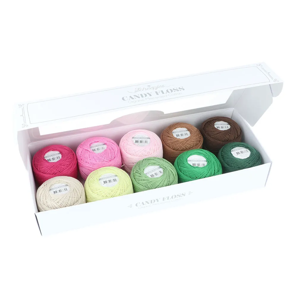 Scheepjes Candy Floss Colour Pack - Greens - Image 2