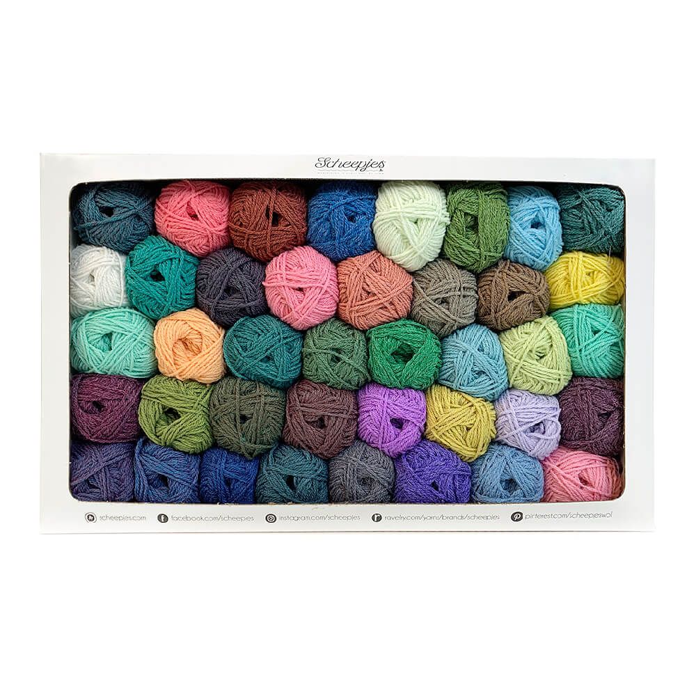 Scheepjes Scrumptious Colour Pack - 80 30g balls of yarn - Image 2