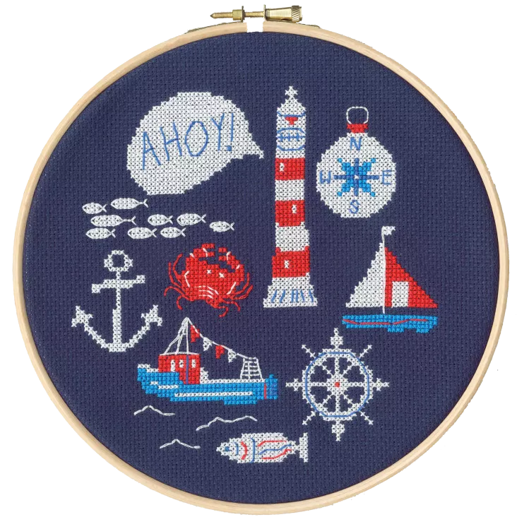 Sew Easy: Ahoy - Bothy Threads Cross Stitch Kit