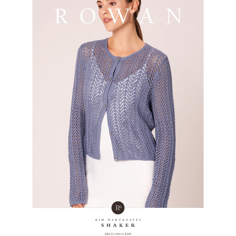 Shaker Cardigan in Rowan Summerlite 4ply - Digital Version ZB333-00014