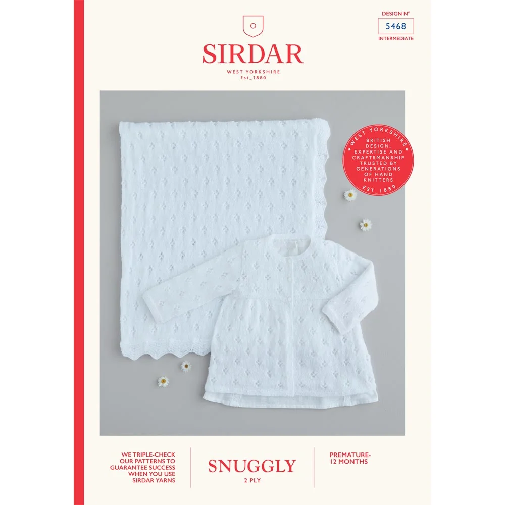 Shawl & Matinee Jacket in Snuggly 2ply