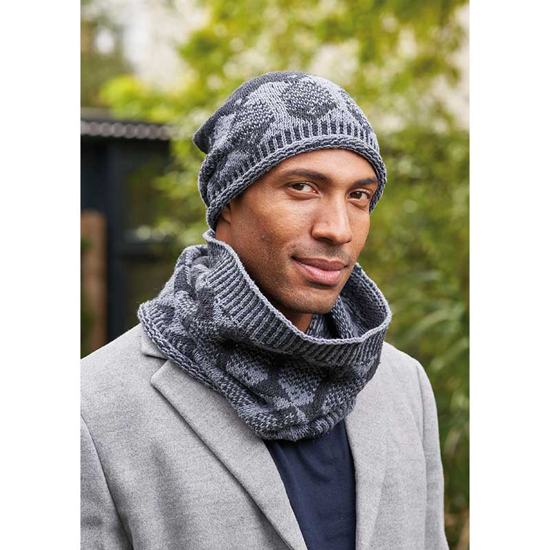Shoal Hat in Rowan Denim Revive - Digital Version