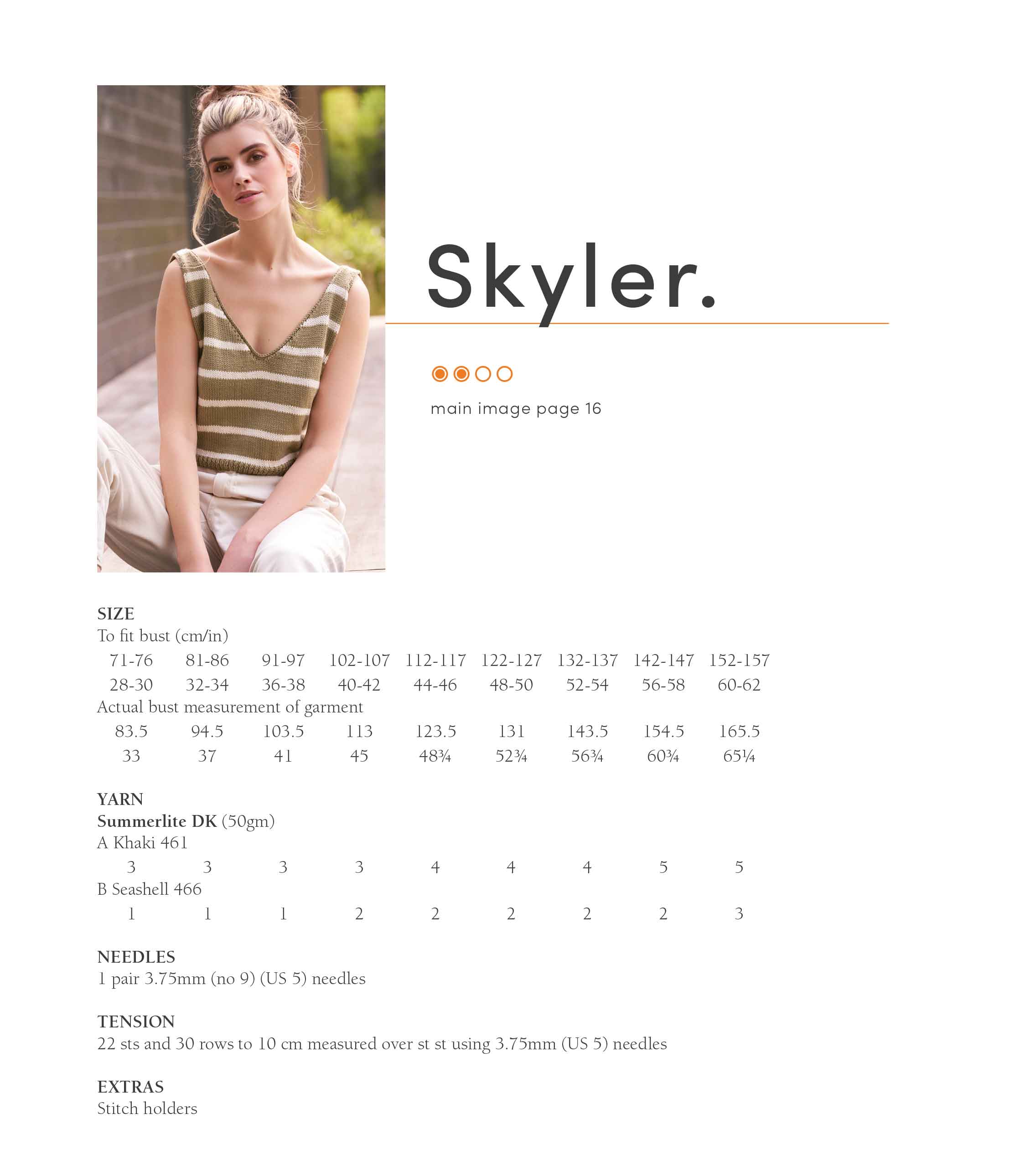 Skyler in Rowan Summerlite Dk - Digital Version RTP006-0009 - Image 2