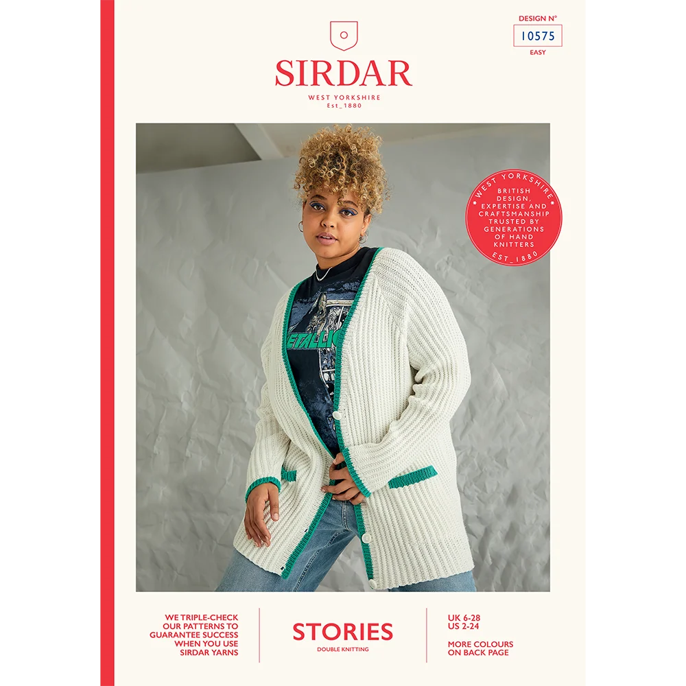 Skyscraper Cardigan in Sirdar Stories DK - Digital Version 10575