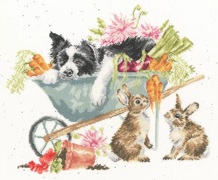 Sleeping On The Job - Bothy Threads Cross Stitch Kit