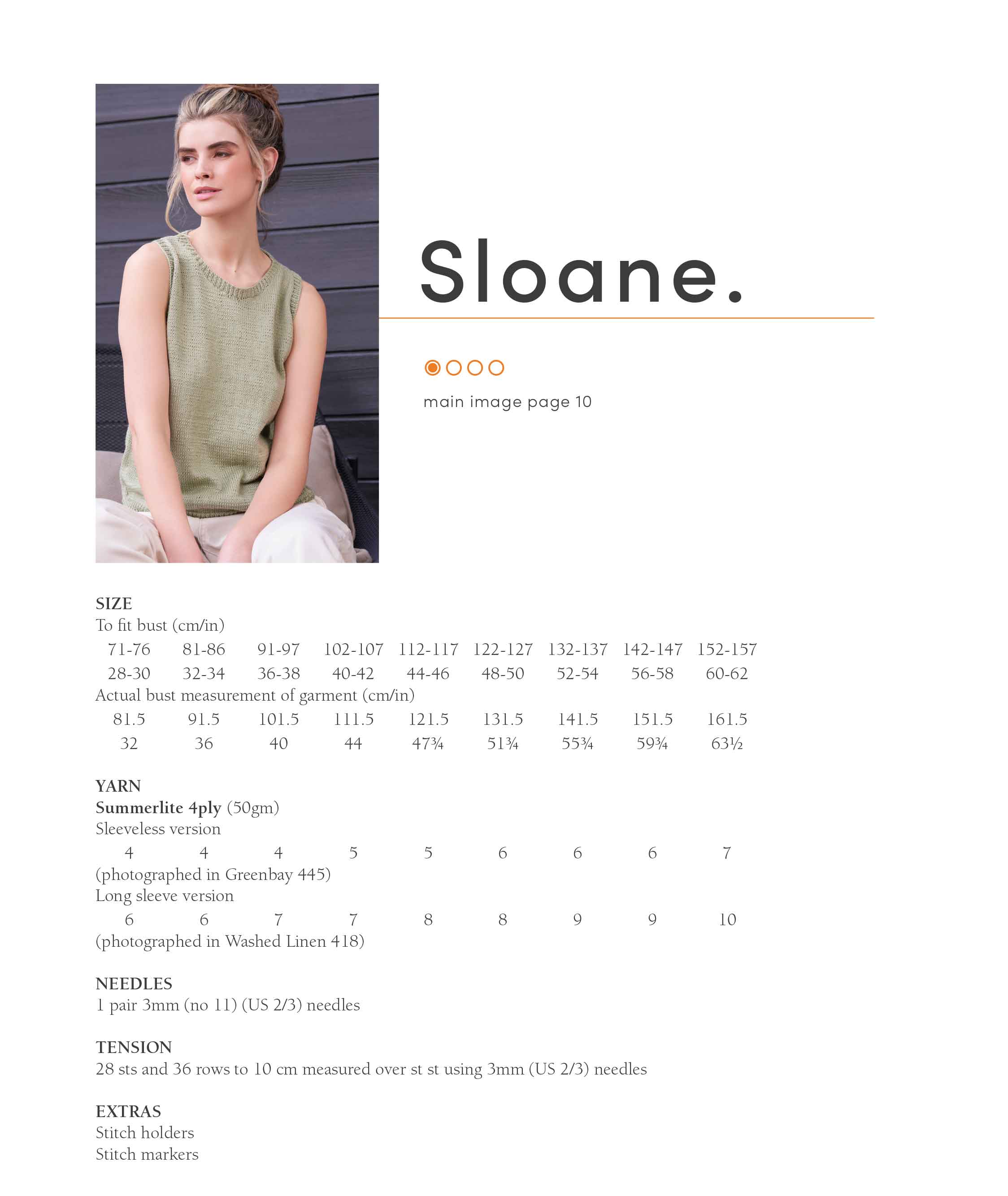 Sloane vest top in Rowan Summerlite 4Ply - Digital Version RTP006-0011 - Image 2