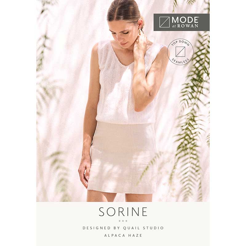Sorine in Mode At Rowan Alpaca Haze - Digital Version MIP63-M