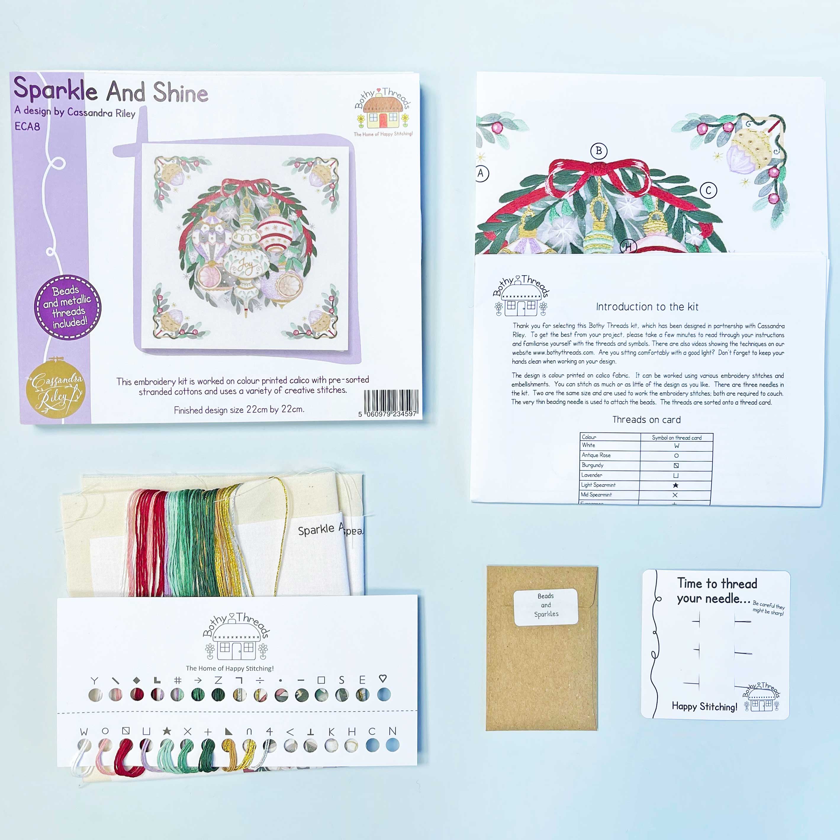 Sparkle and Shine - Bothy Threads Embroidery Kit - Image 2