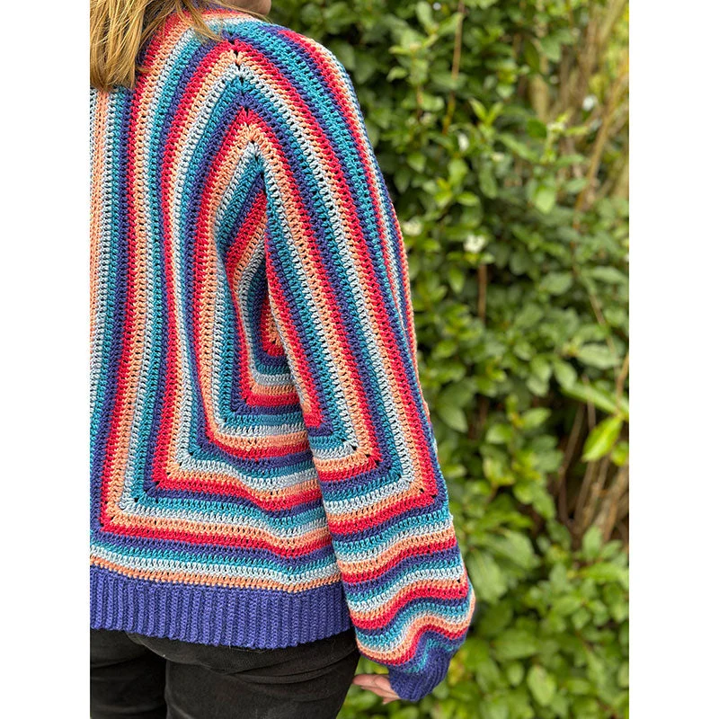 Spring Chill Hexi Cardigan - by Cassie Ward - Image 4