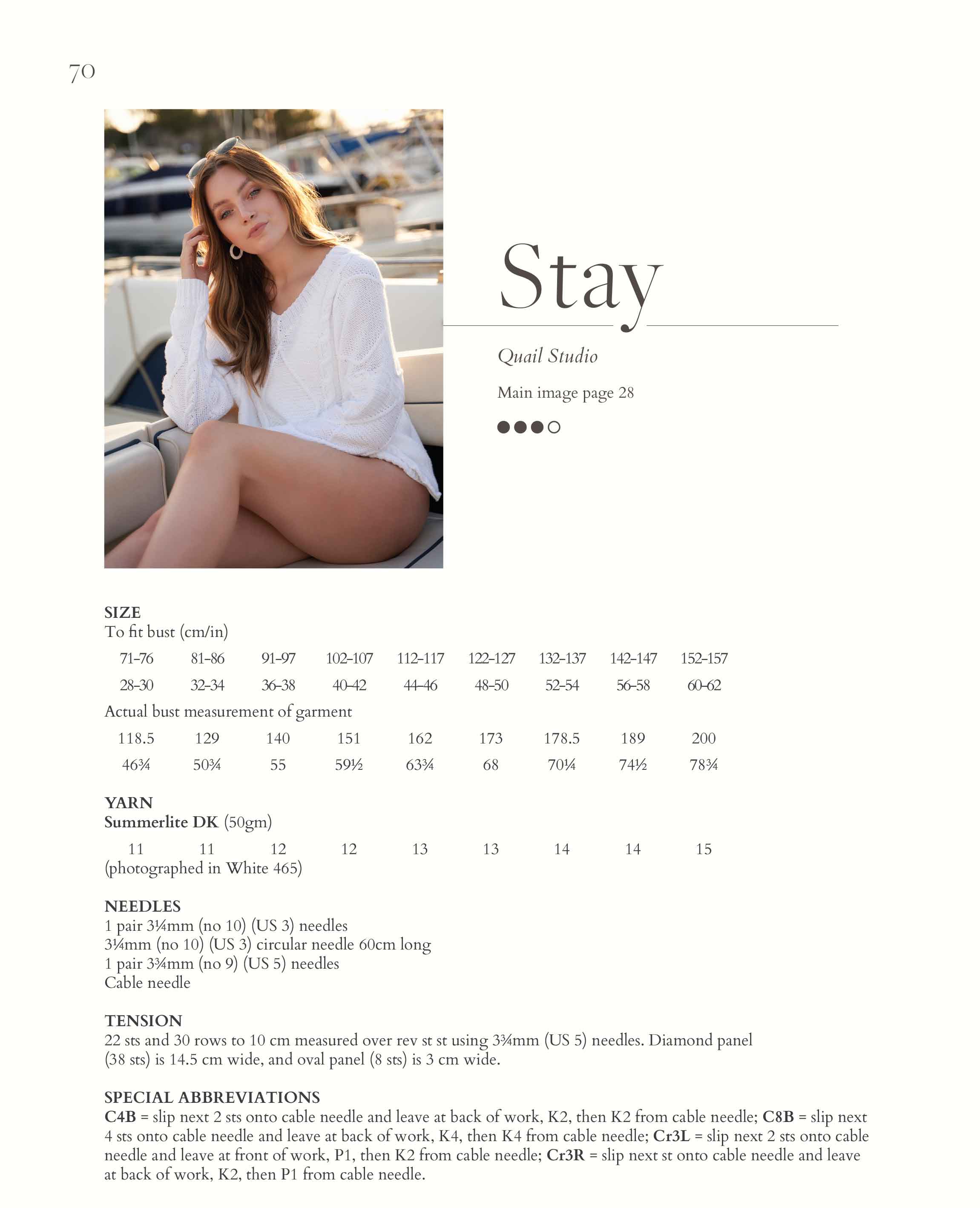 Stay in Rowan Summerlite Dk - Digital Version RM008-00011 - Image 2