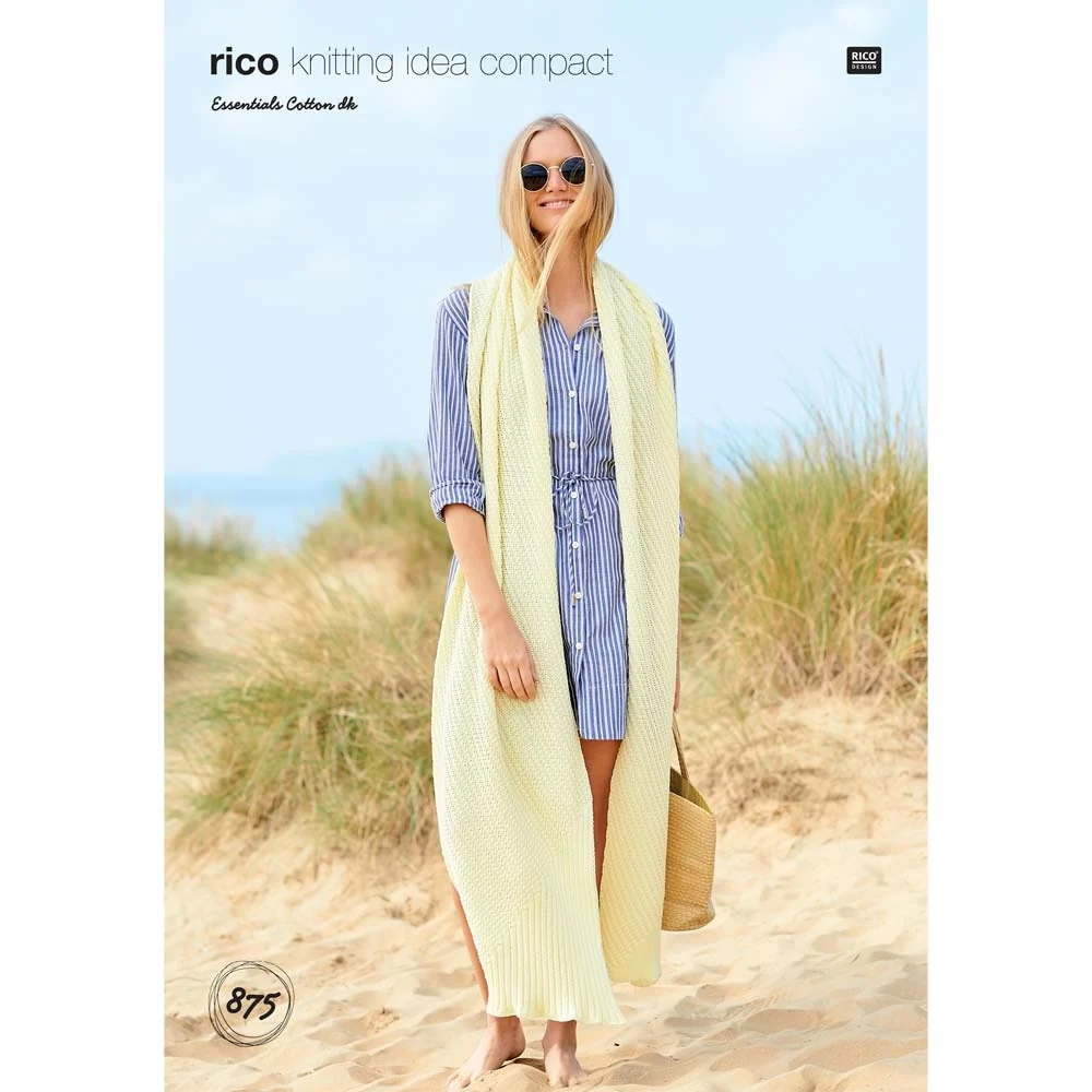 Stole in Rico Essentials Cotton Dk - Digital Version
