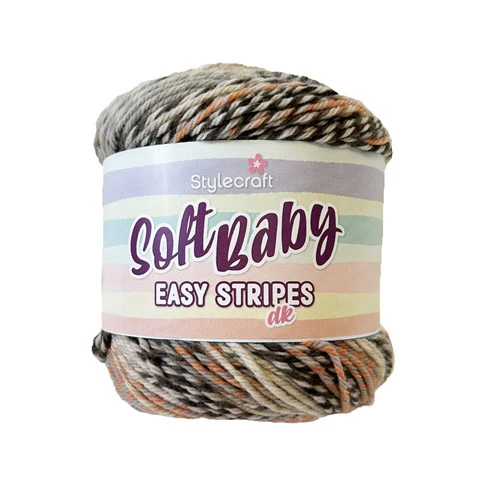 Stylecraft Soft Baby Easy Stripes Dk