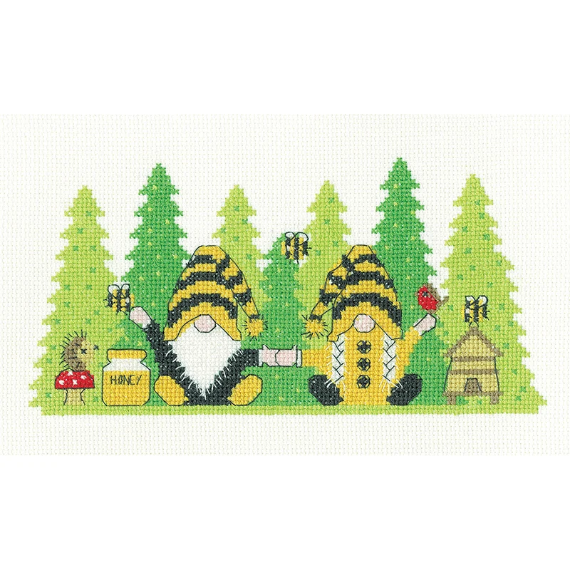 Summer Buzzing - Heritage Crafts Cross Stitch Kit