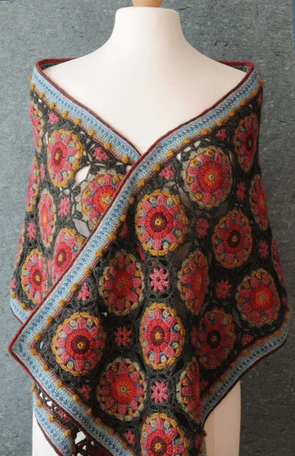 Summer Palace Crochet Wrap Pattern by Janie Crow - Digital Version - Image 3