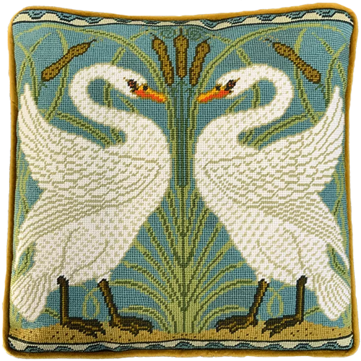 Swan, Rush and Iris Tapestry - Tapestry Kit