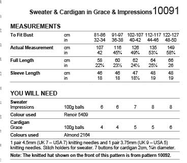 Sweater and Cardigan in Stylecraft Grace or Impressions Aran - Image 2
