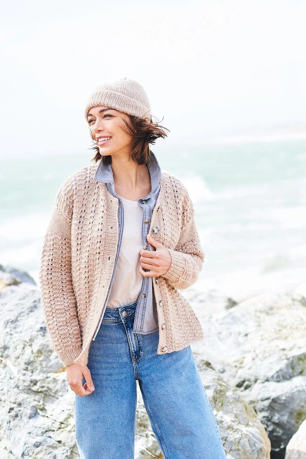 Sweater and Cardigan in Stylecraft Grace or Impressions Aran - Image 3