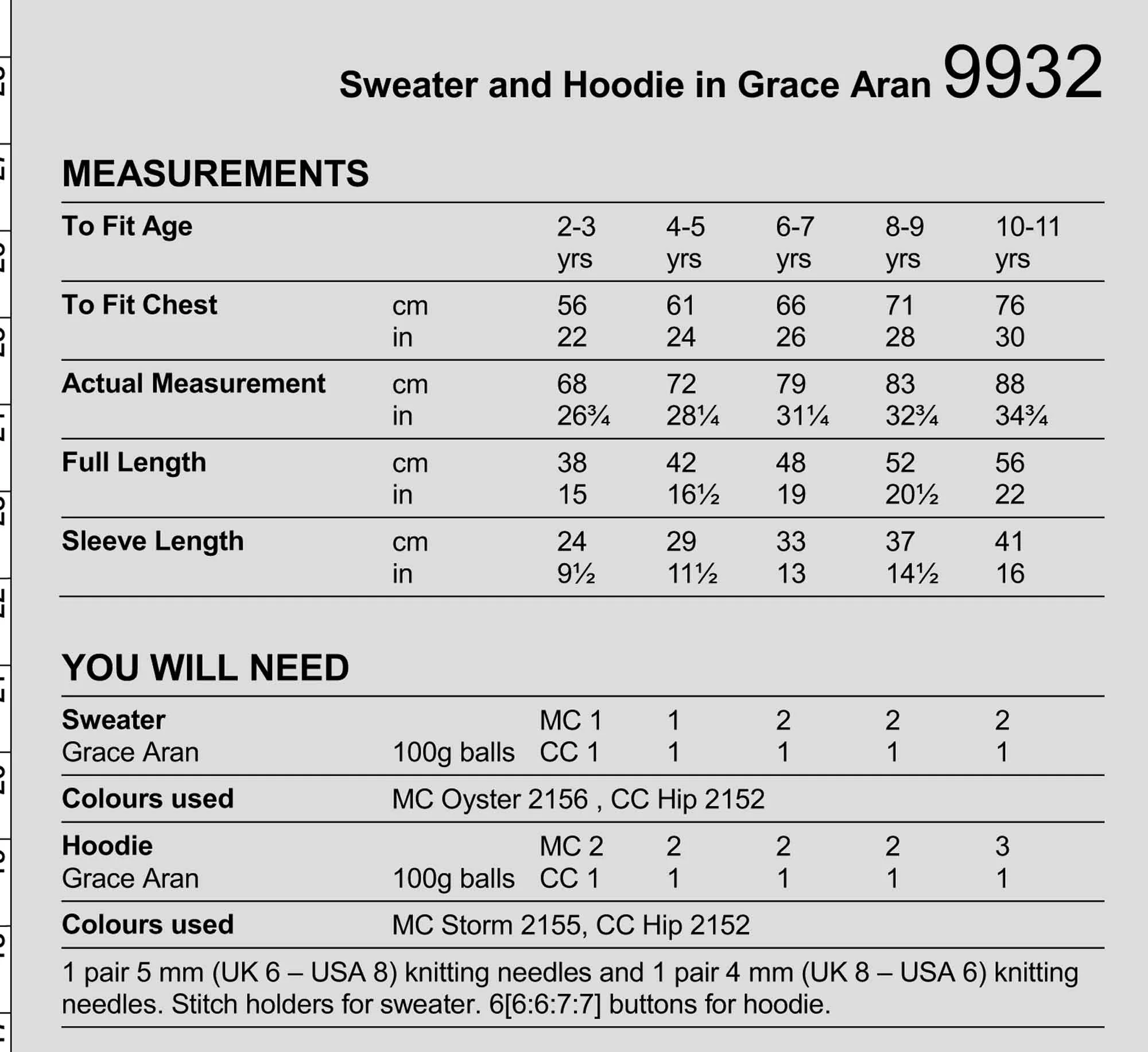 Sweater and Hoodie in Stylecraft Grace Aran - Image 2