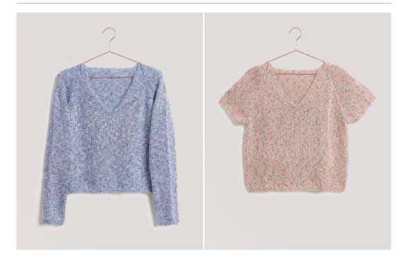Sweater and Shirt in Rico Creative Lazy Hazy Summer Cotton Dk - Image 3