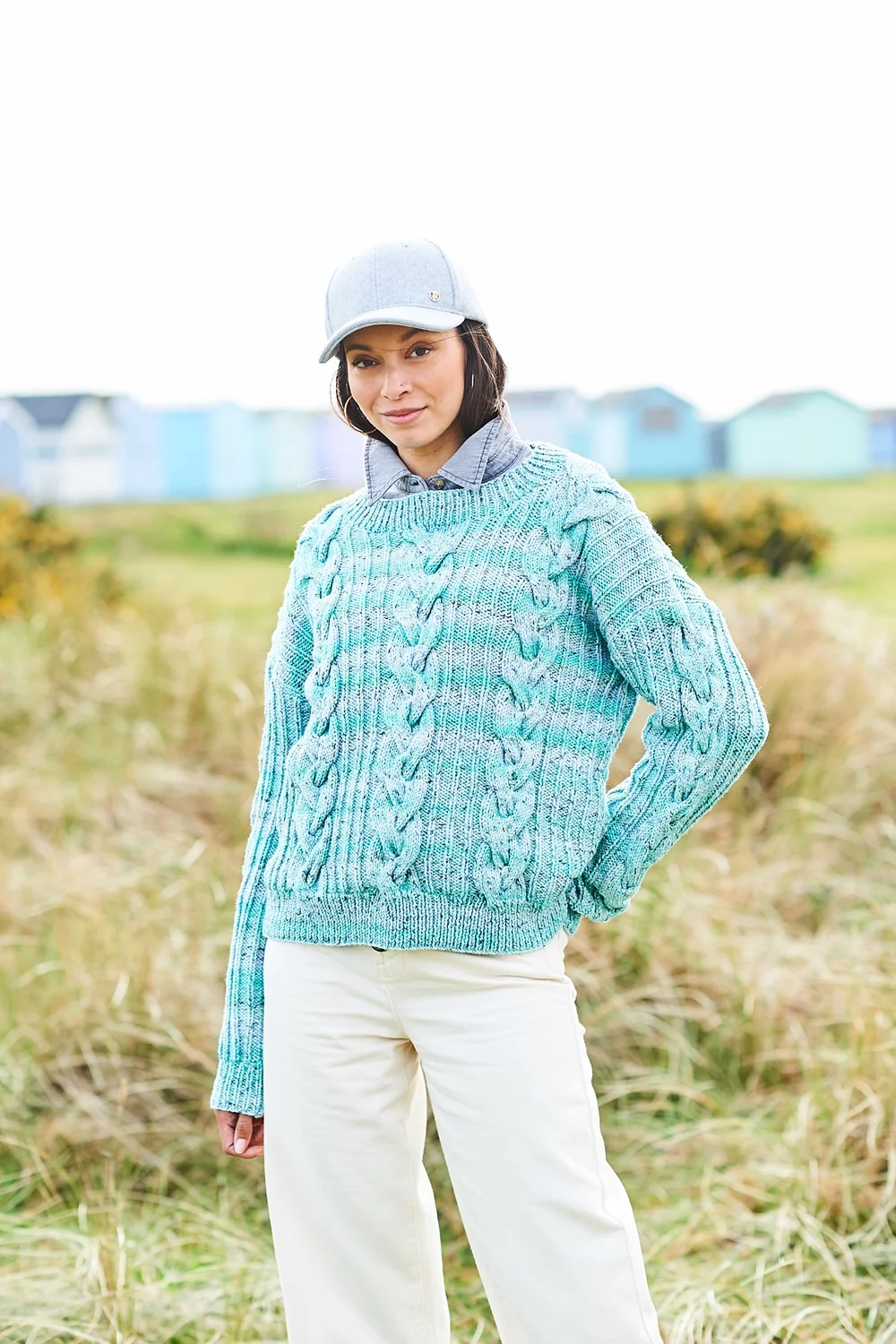 Sweater and Tank Top in Grace or Impressions Stylecraft Aran - Image 3