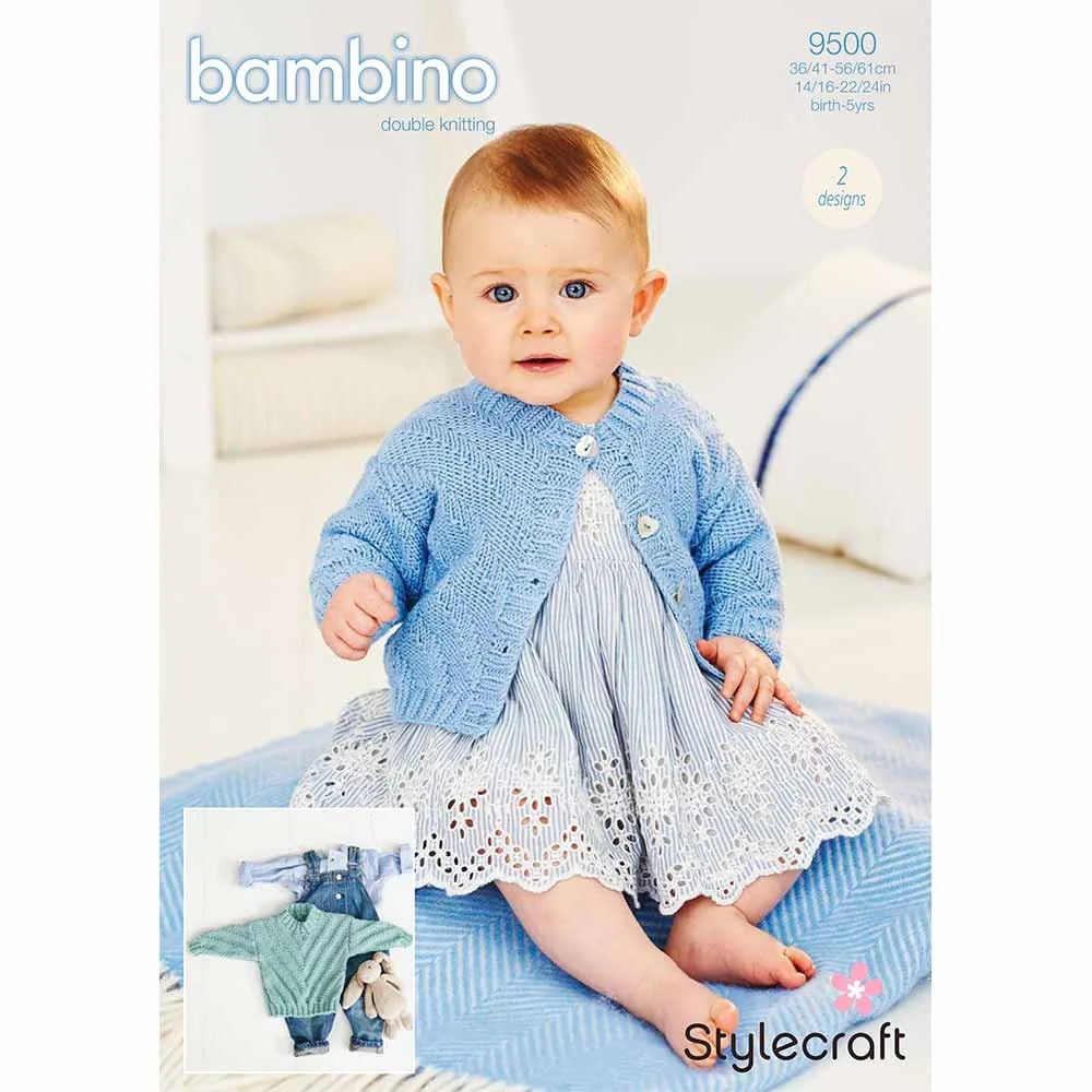 Sweater & Cardigan in Stylecraft Bambino DK - Digital Version