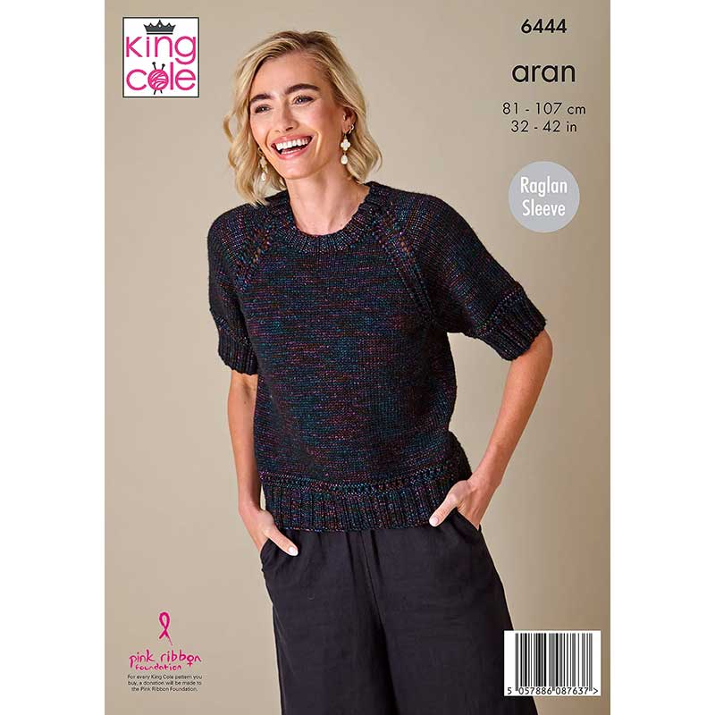 Sweater & Cardigan Knitted in King Cole Firefly Aran - Image 3
