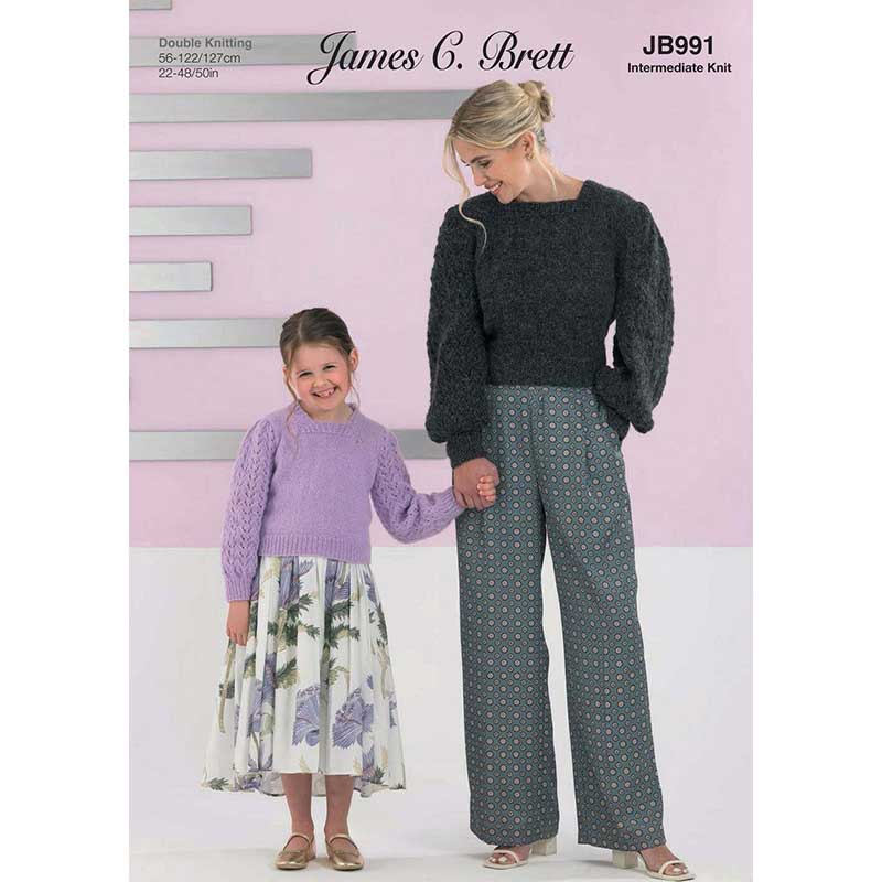 Sweater in James C Brett Elegance Dk