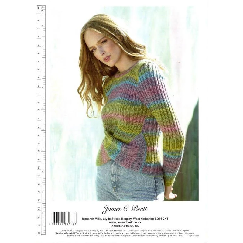 Sweater in James C Brett Shhh Dk - Image 3