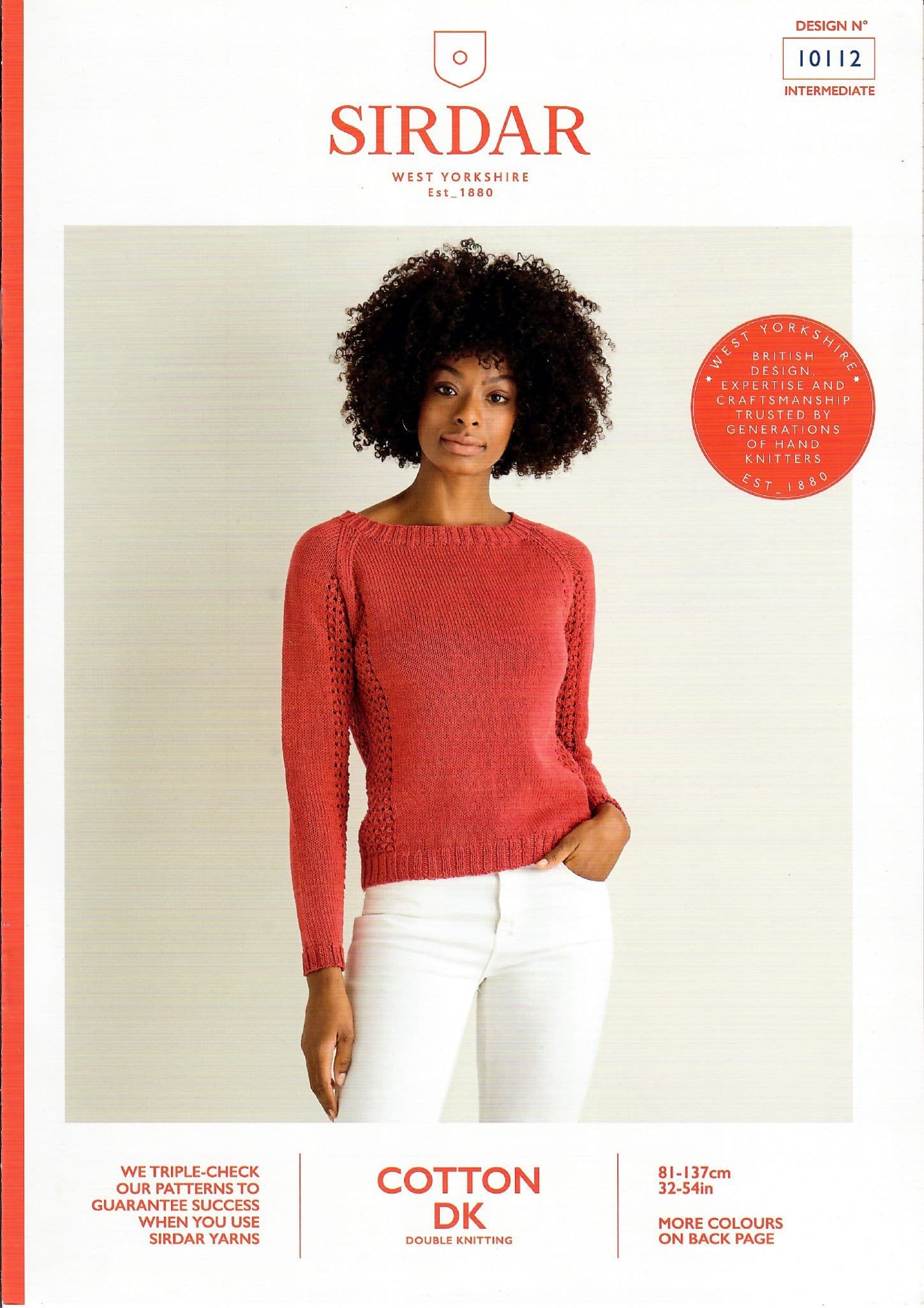 Sweater in Sirdar Cotton Dk