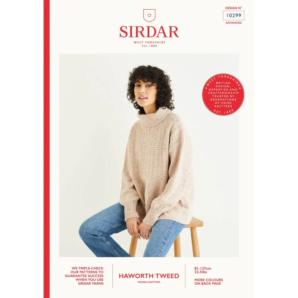 Sweater in Sirdar Haworth Tweed Dk
