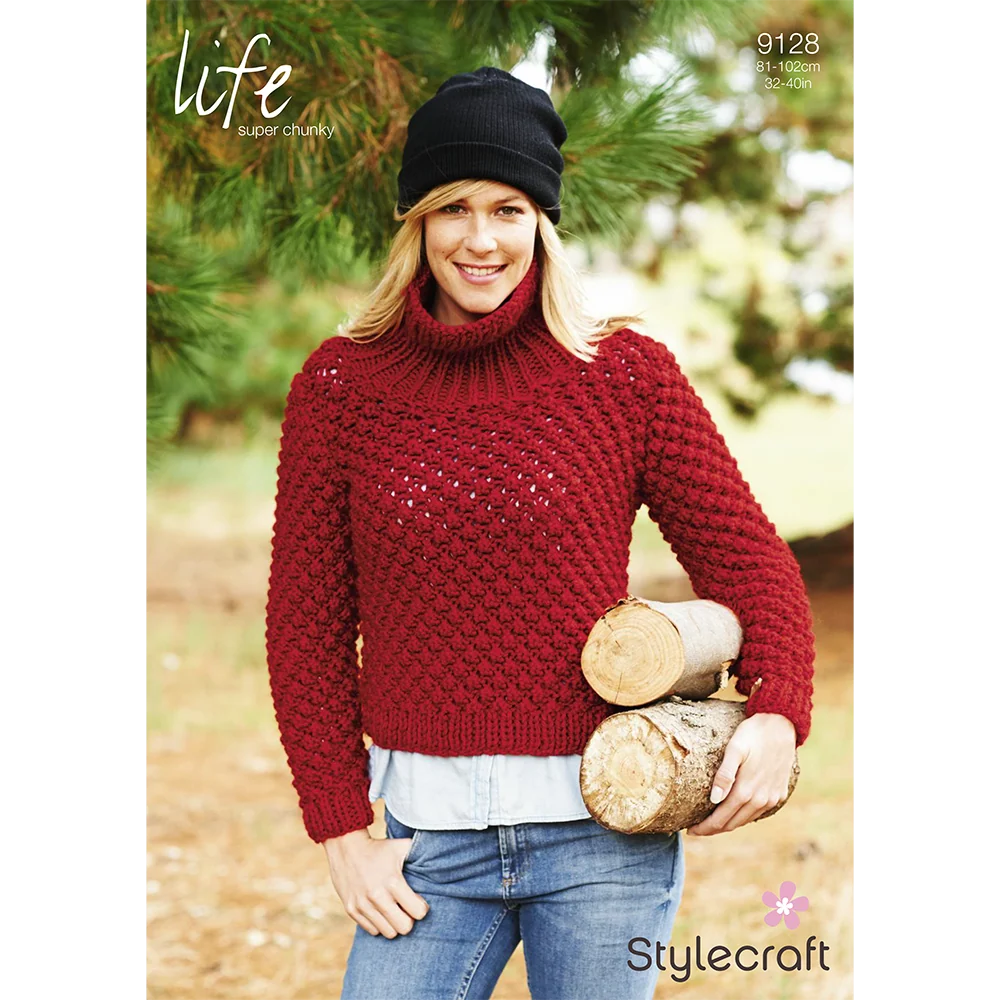Sweater in Stylecraft Life Super Chunky