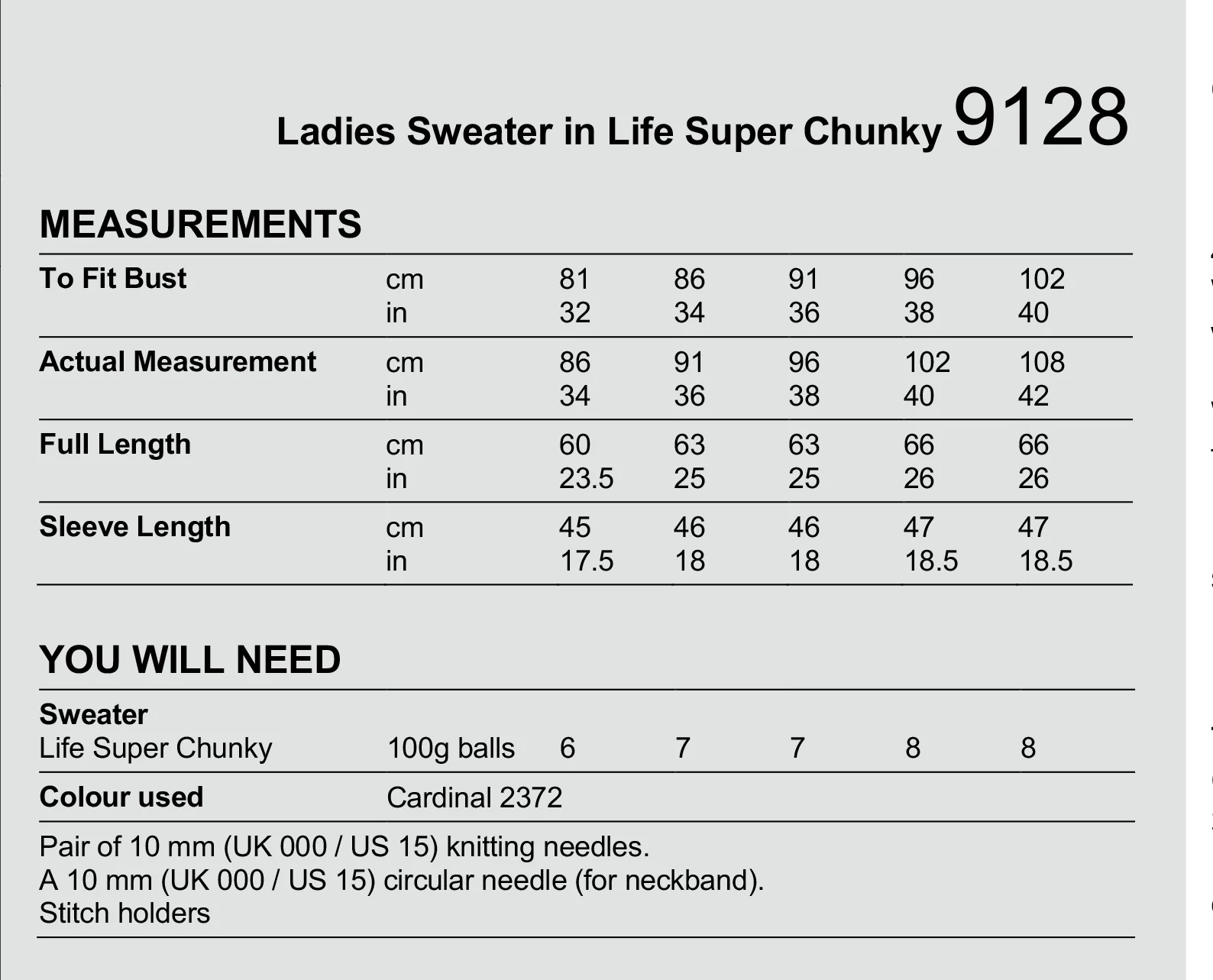Sweater in Stylecraft Life Super Chunky - Digital Version 9128 - Image 2