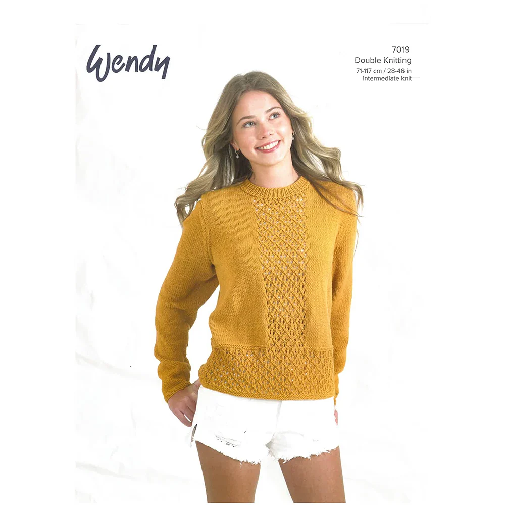 Sweater in Wendy Supreme Cotton Love Dk