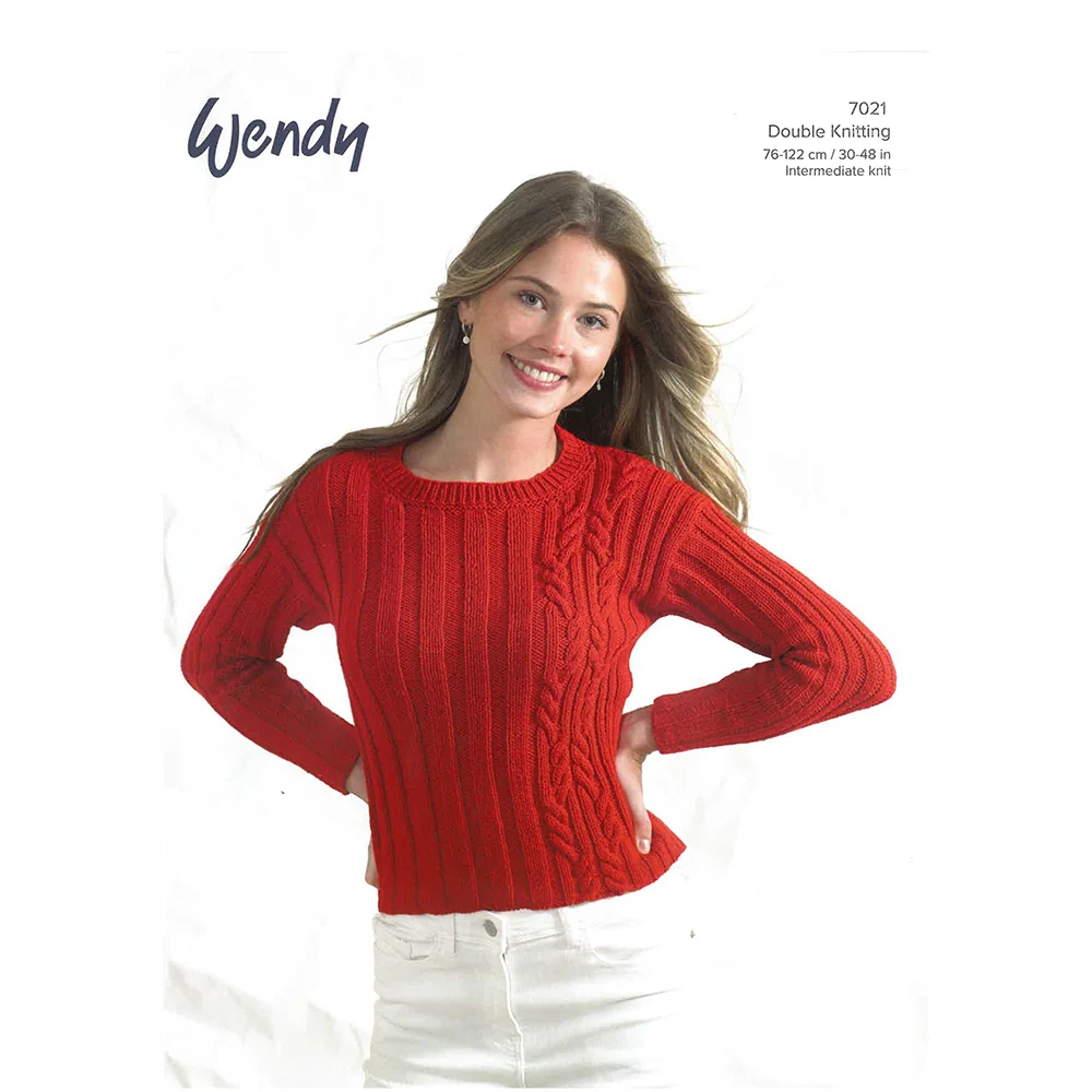 Sweater in Wendy Supreme Cotton Love Dk