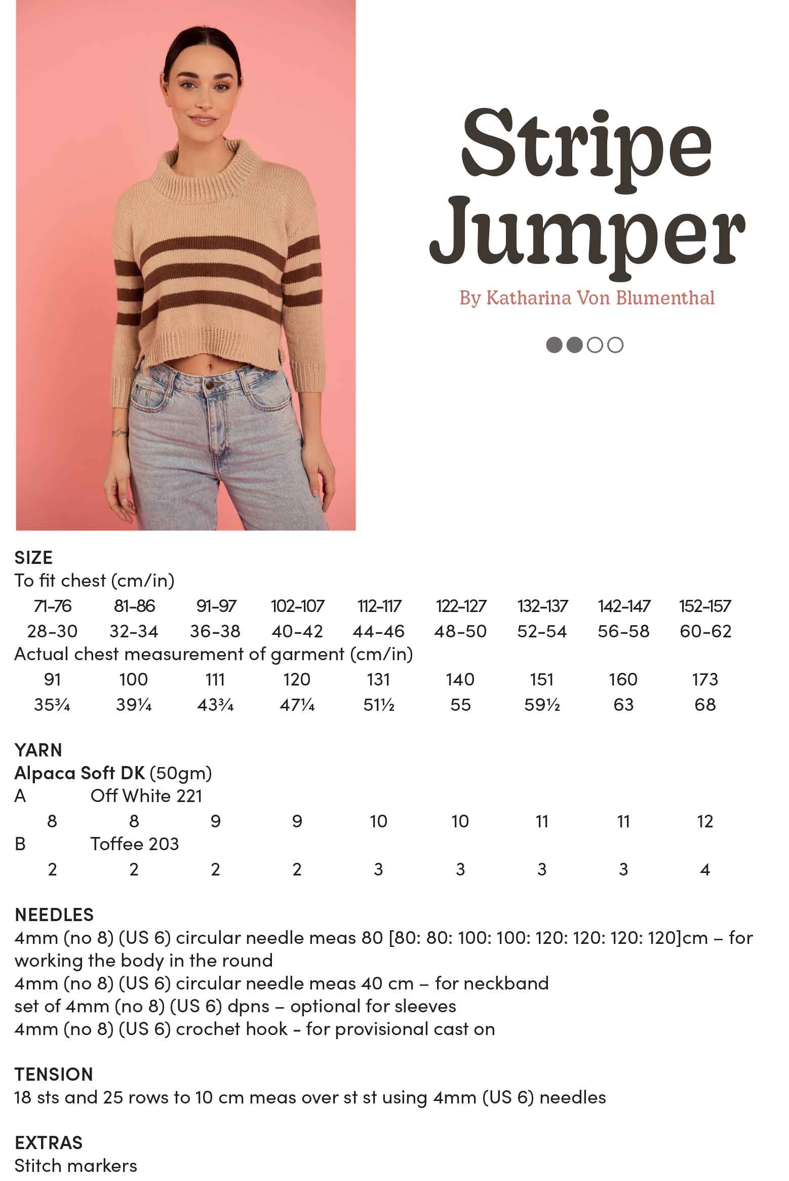 Sweater Style in Rowan Alpacasoft Dk - Digital eBook ZB357P - Image 2