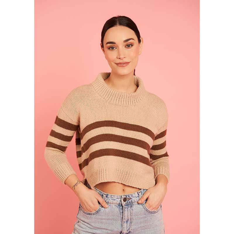 Sweater Style in Rowan Alpacasoft Dk - Digital eBook ZB357P - Image 3