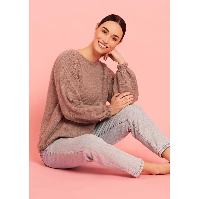 Sweater Style in Rowan Alpacasoft Dk - Digital eBook ZB357P - Image 7