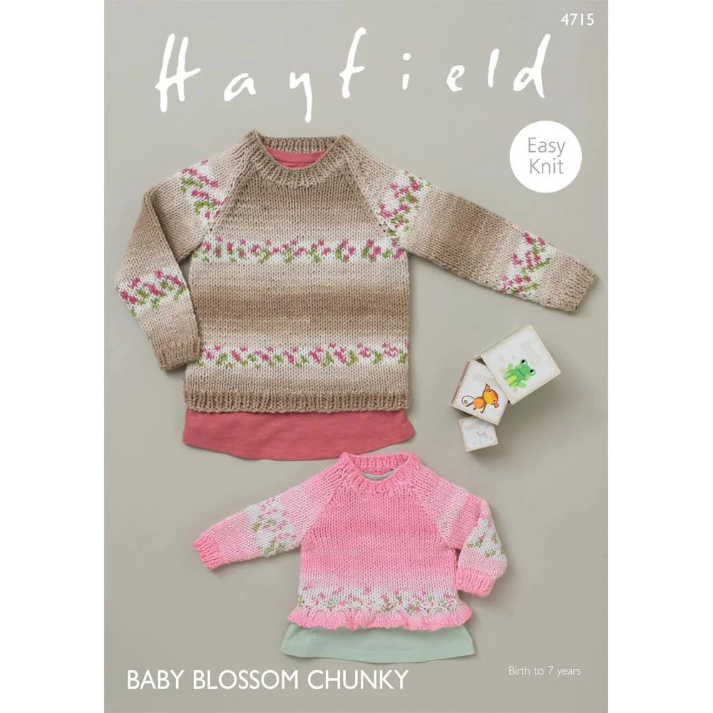 Sweaters in Hayfield Baby Blossom Chunky - Digital Version